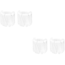 2Pairs Durable White Wristband Weights for Sports Yoga and Aerobics