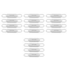 16Pcs Magnetic Grey Silicone Pen Holders for Phone and Office