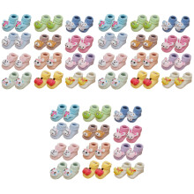 3Stk Baby Baumwollsocken Rutschfest Bunt Für Alle Jahreszeiten