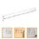 2Pcs Durable Acrylic Glasses Rack Wall Organizer for Daily Use 10