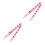 2Pièces Sac Large Rose Ajustable Pour Usage Polyvalent 5