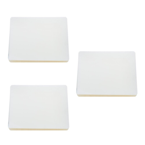 300Pcs Transparent Laminating Sheets Plastic Film Waterproof