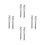 8Pcs Stainless Steel Fish Scaler with Ergonomic Handle for Kitchen Use 1