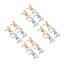 8Pairs Rhinestone Shoe Clips for Women Durable Alloy Shoe Buckles