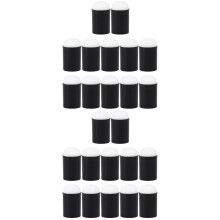 24Stk Fingerpinsel Schwarz Ideal Für , Farbe Und Basteln