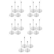 20Pcs Adjustable Metal Receipt Holder Spike for Kitchen and Restaurant
