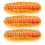 6Pcs Durable PU Fake Hot Dog Bread Model Interactive Food Display 2
