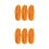 6Pcs Durable PU Fake Hot Dog Bread Model Interactive Food Display 3