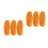 6Pcs Durable PU Fake Hot Dog Bread Model Interactive Food Display 4
