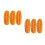 6Pcs Durable PU Fake Hot Dog Bread Model Interactive Food Display 6