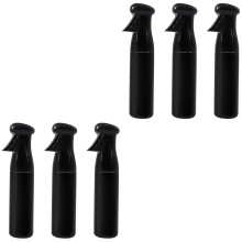 6Stk Handpresse Sprühflaschen Aus Schwarz, Langlebig Und Modern