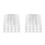 40Pcs Clear Plastic Book Covers Reusable Textbook Protection Sleeves 1