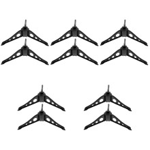 10Pcs Black Xmas Tree Support Brackets Plastic Tree Base
