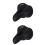2Pièces Siège De Noir, Design Antichaleur, Confort Résistance 5