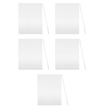 150Pièces Tiges Acryliques Rondes Transparentes Pour