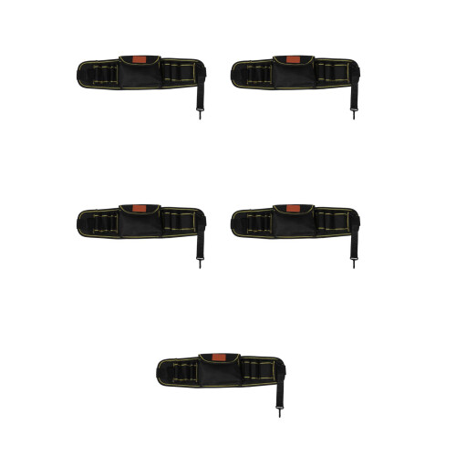 5Pcs Multi-Functional Oxford Cloth Tool Waist Bag for Carpenters