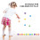 50Pièces Balles Caoutchouc Multicolores Jouets Educatifs 6