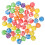 50Pièces Balles Caoutchouc Multicolores Jouets Educatifs 8