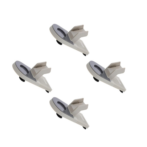 4Pièces Base Stable ABS Gris Support Pistolet À Colle Maison