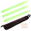 3Sets Classic Nylon Drumsticks Assorted Colors with Bag and Dampener 8
