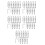 105Pcs Versatile Metal Electrical Box Repair Kit for Switch Socket Use 1