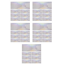 5000Pcs Multi-Color Holographic Anti-Counterfeiting Label Stickers