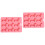 4Stk Backformen Aus Silikon Rosa Für Und Kuchen, 5