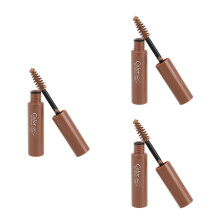 3Pcs Waterproof Brow Gel with Brush Light Brown Eyebrow Styling Gel