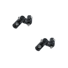 2Pcs Black Composite Connector Stabilizer for Pole