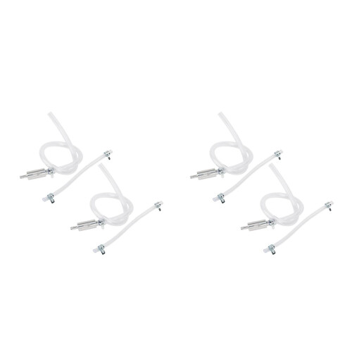 4Ensembles Kit Durite De Purge Acier Inoxydable