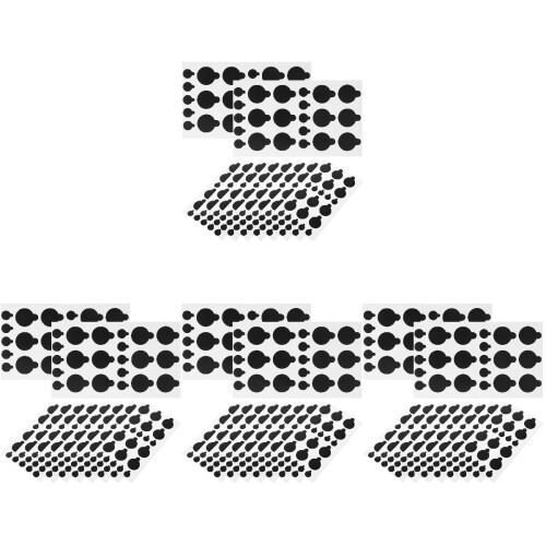 Black PVC Camera Shading Stickers Easy Apply Blackout Labels