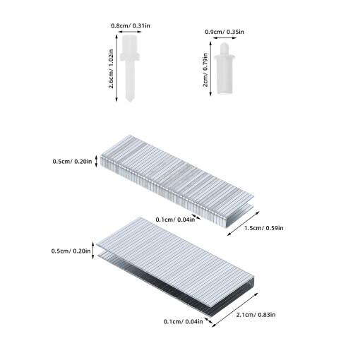 1Ensemble Kit Réparation Volets Avec Broches À Ressort 2