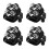 16Pièces Instruments Percussion Main Et Pied Tambourins Enfants 4