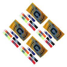 24Pcs Football Captain Armbands Polyester Sports Bands Assorted Colors