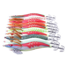 10Pcs Night Glowing Fishing Bait Plastic Lures Durable Assorted Colors