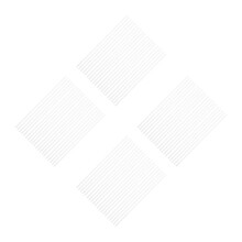 80Pcs Transparent Acrylic Rods for DIY Polymer Clay Miniature Gardens