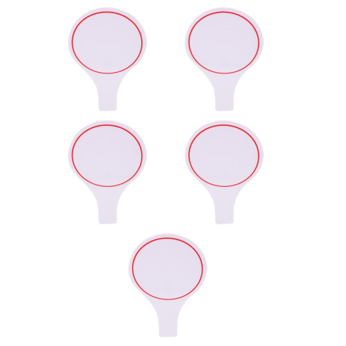 5Pièces Suivi Juges Mousse Portable Effaçable