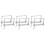 6Pcs Durable Silver Trailer Coupler Safety Pins Locking Hitch Pin Set 1