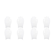 24Paires Blancs En Fil De Coton Souples Résistants Respirants