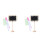 16Pièces Mini Tableau Noir Bois Pour Décorations Mariage 1