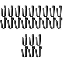 12Pairs Acrylic Hat Rack Wall Organizer for Baseball Cap Storage