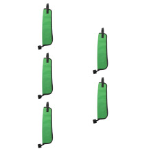 5Pcs Drumstick Holder Bag Green Oxford Cloth Drum Stick Storage