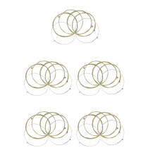 30Pcs Smooth Stainless Steel Folk Guitar Strings for Acoustic Guitar