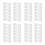 48Pièces Clips Blancs En Métal Pour Stores Verticaux, Solution 7