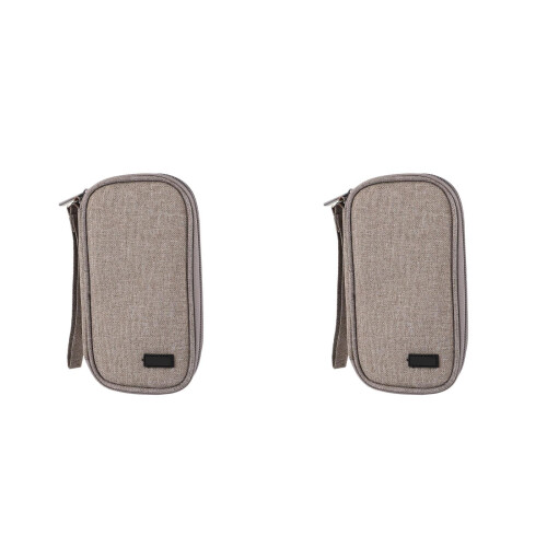 2Stk USB Staufach Grau Robust Für USB Elektronik