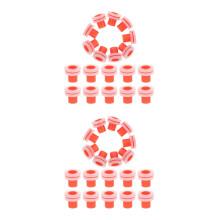 100Pcs Ptfe Washers for Screws Multi Color Vessel Sink Mounting Rings