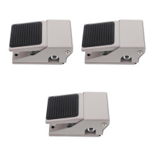 3Pcs White Iron Foot Pedal Controller Valve for Pneumatic Devices