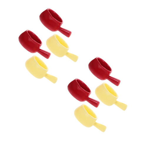 8Pièces À Sauce Céramique Anse Couleurs Assorties 1