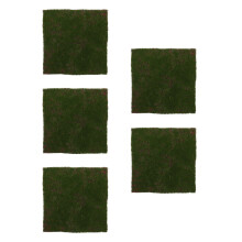 5Pcs Artificial Moss Mat For Indoor Outdoor Decor And Crafts
