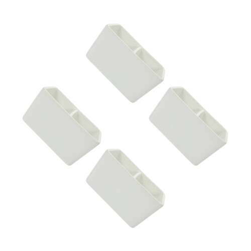 4Pcs White Ceramic Inkwell Multi-Function Ink Dish for Calligraphy Art